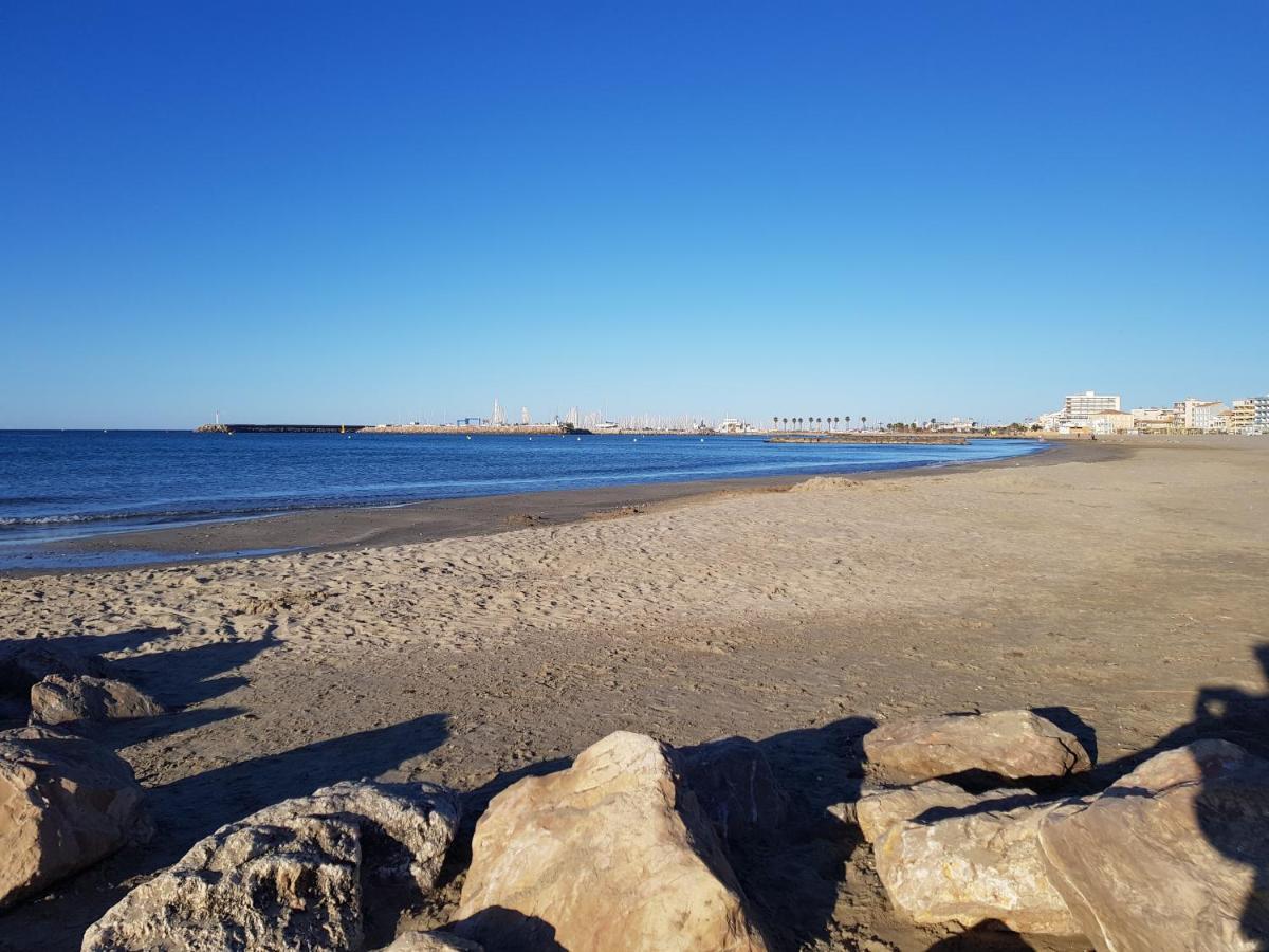 Chez Isabelle Et Virgile Bel Appartement, Avec Vues, A 50M De La Plage Palavas-les-Flots Ngoại thất bức ảnh